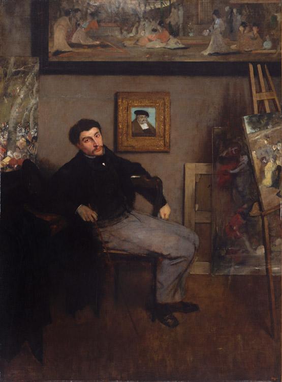 James Tissot Tissot in an artist's studio (nn01) oil painting image